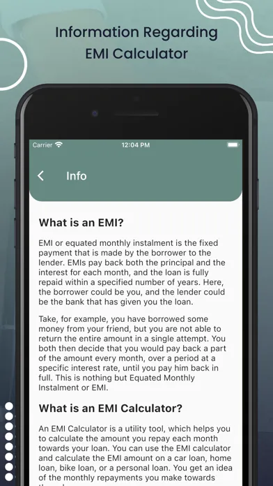 EMI Calculator loan planner应用截图