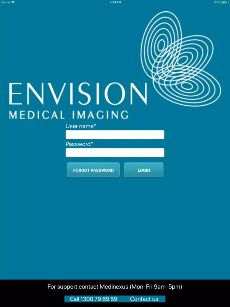 Capturas de pantalla de Envision Referrer Access iPad 