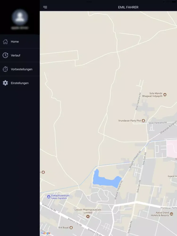 Ảnh chụp màn hình của Fahr mit Emil Fahrer iPad 