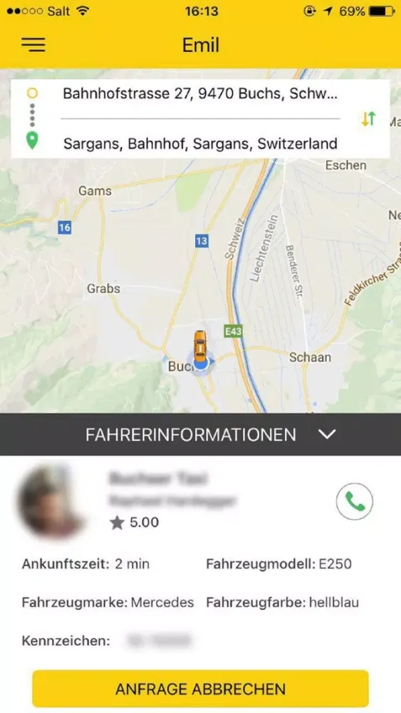 ภาพหน้าจอของ Fahr mit Emil