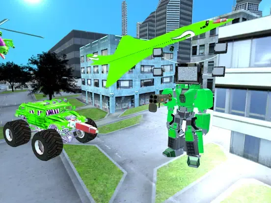 Tv Head Transformer Superhero iPad 应用截图