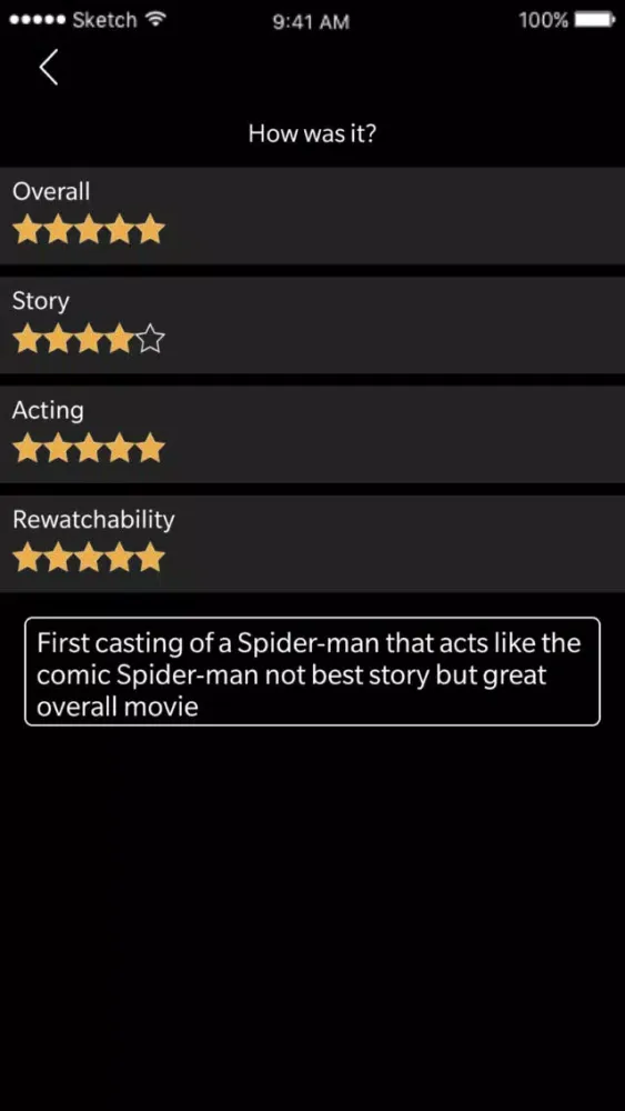 StarGaze-Social Movie Reviews应用截图