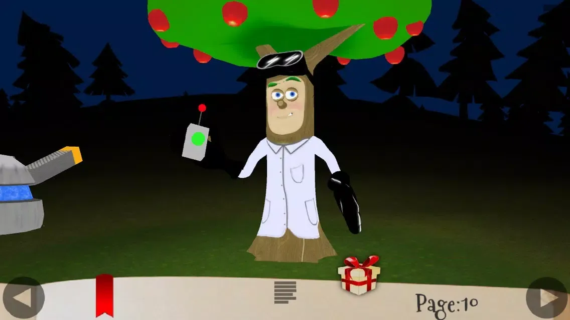 Capturas de tela do The Blue Pine and the Apple Tree