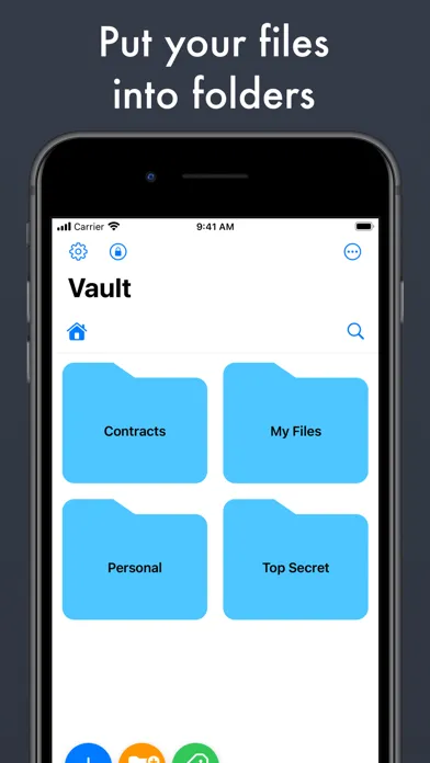 Private Vault Storage Screenshots