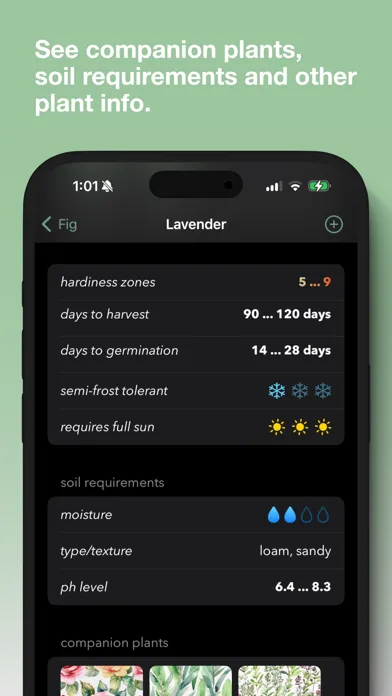 Capturas de tela do Grow: Garden Planner