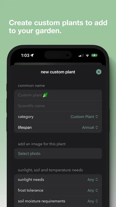 Capturas de tela do Grow: Garden Planner