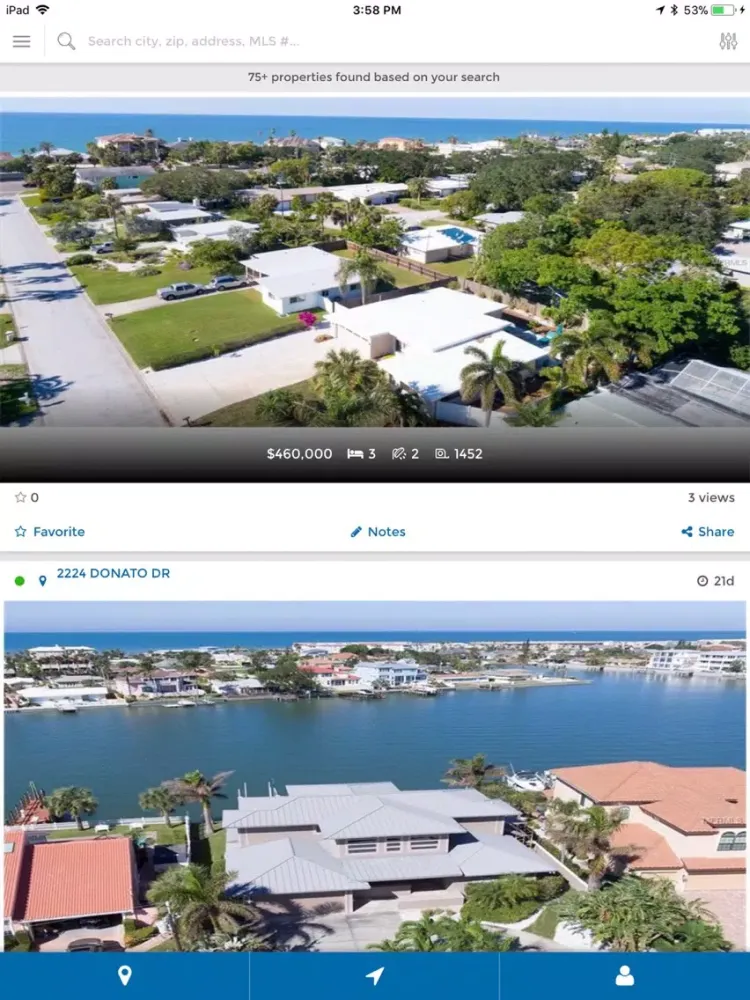 Capturas de tela do Emily Chubb Real Estate iPad 
