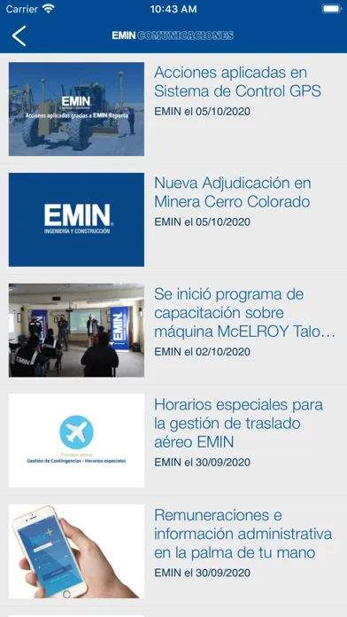 E Comunicaciones Screenshots