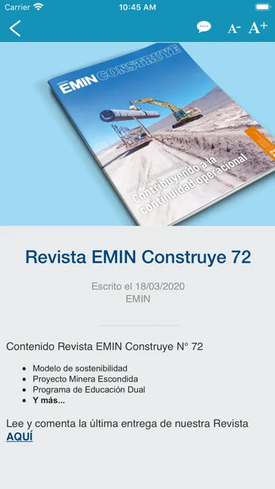 E Comunicaciones Screenshots