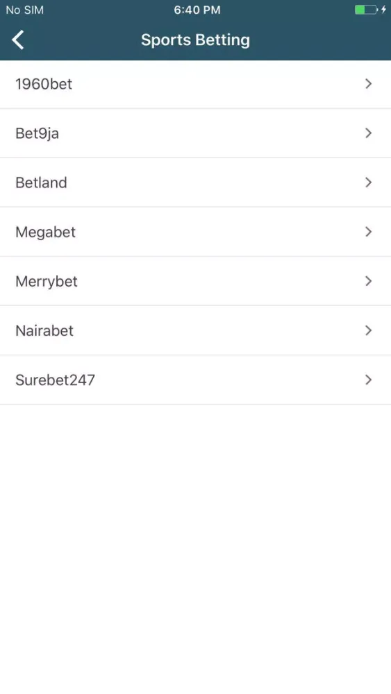 ภาพหน้าจอของ Directory - Nigerian USSD Digital Directory