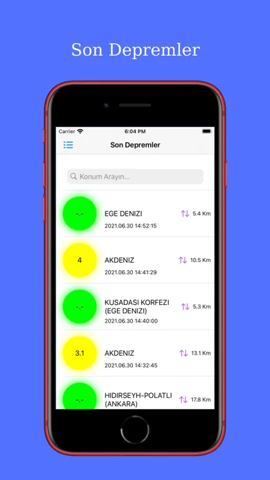 Deprem Merkezi Screenshots