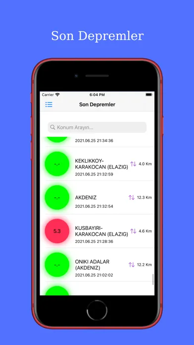 Deprem Merkezi Screenshots