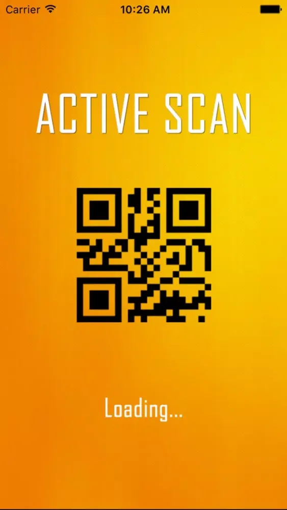 ภาพหน้าจอของ Active Scan