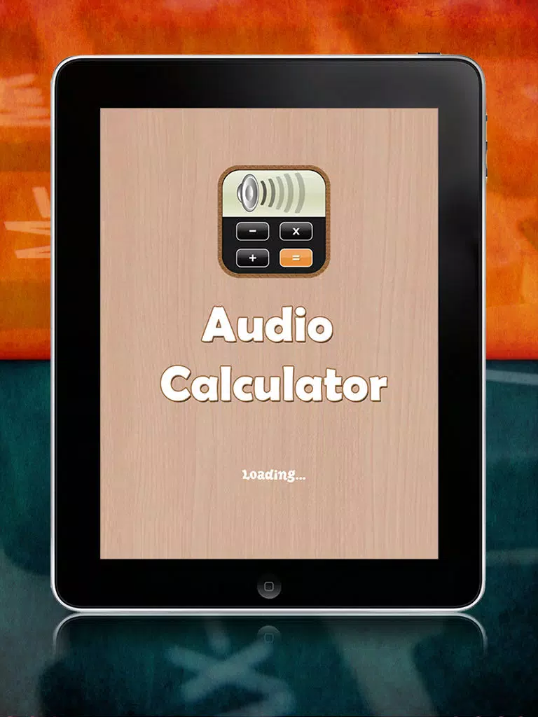Audio Calculator App iPad 应用截图