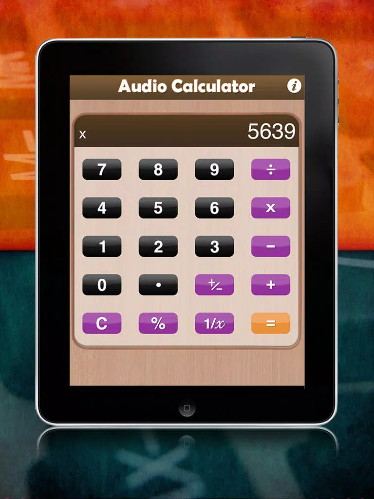 Audio Calculator App iPad 应用截图