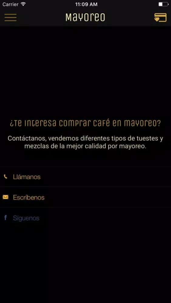 Capturas de tela do Café Emir