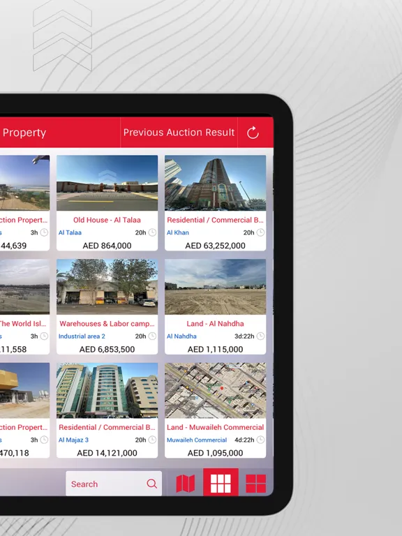 Emirates Auction iPad  Ekran Görüntüleri