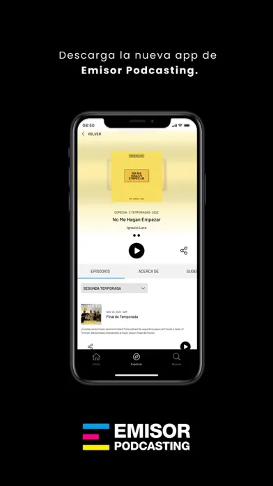 Captures d'écran de Emisor Podcasting