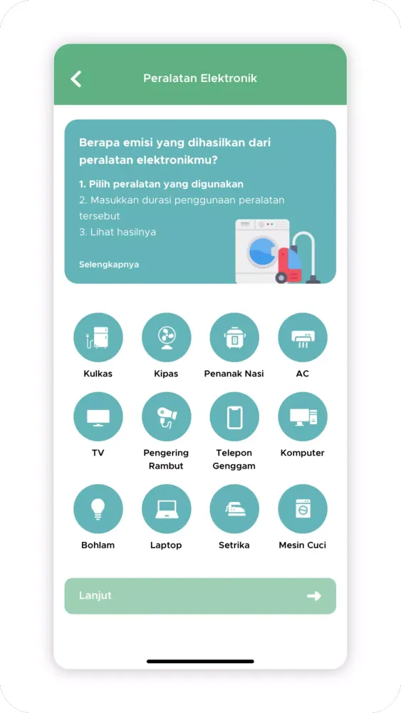 Aplikasi EMISI WRI Indonesia Screenshots