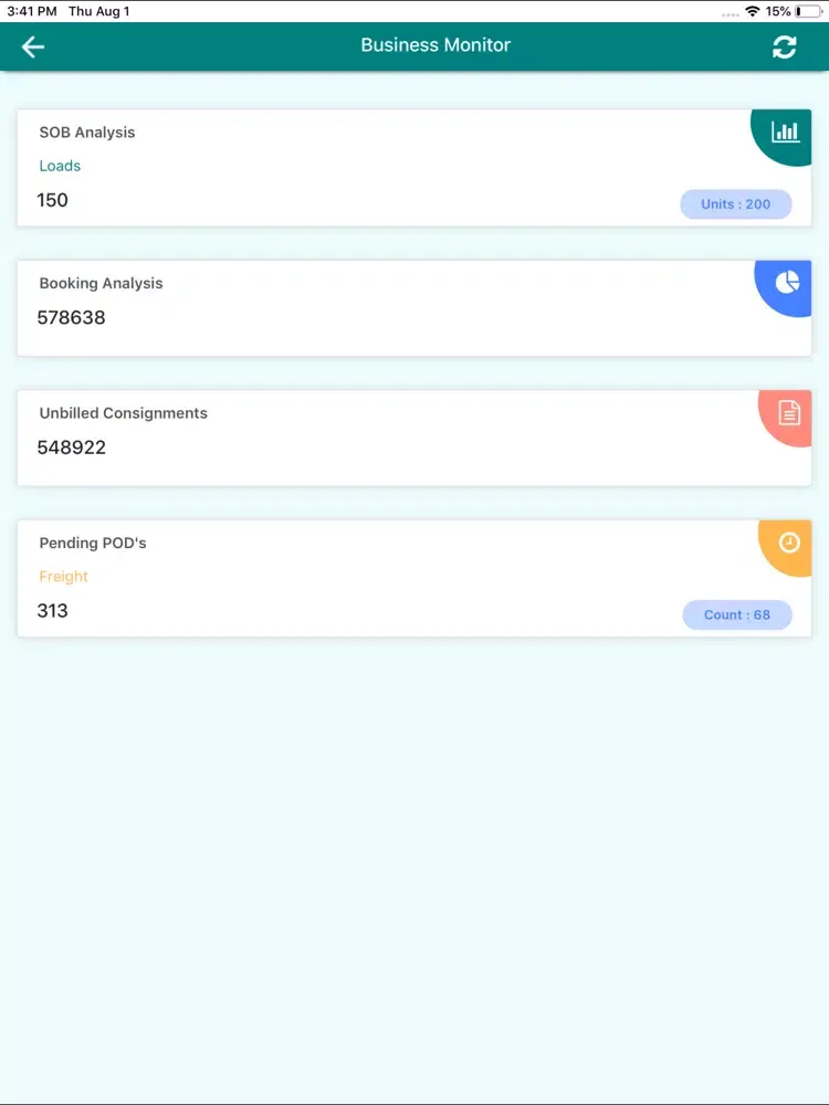 Скриншоты eFleet - Log Plan iPad 