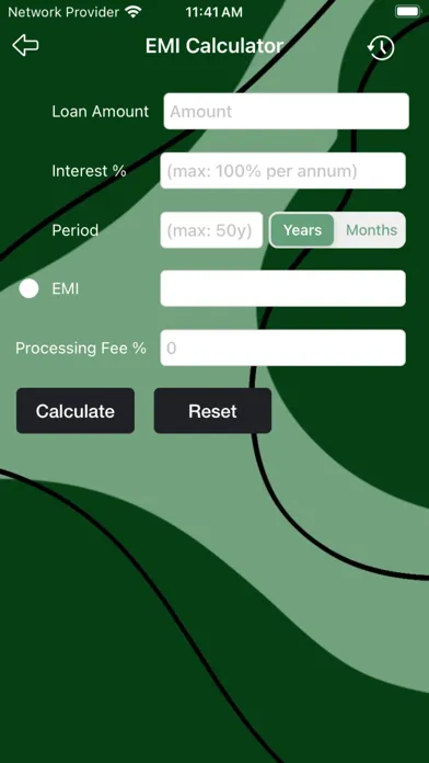 Investment Tracker -  EMI Screenshots