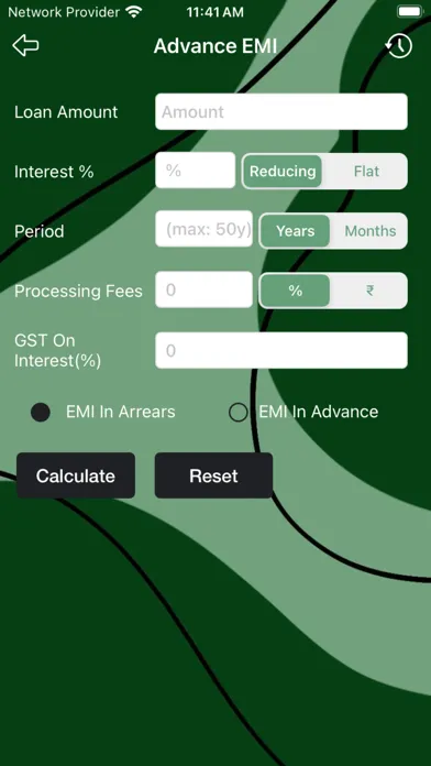 Investment Tracker -  EMI Screenshots