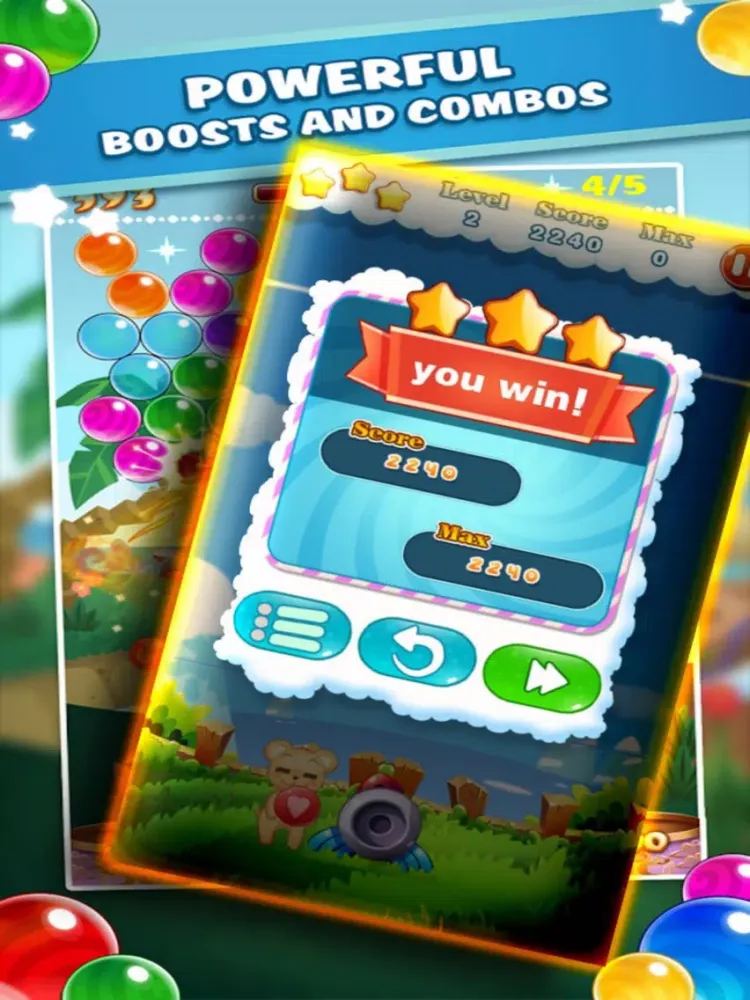 Bubble Shooter Kute Quest iPad  Screenshots