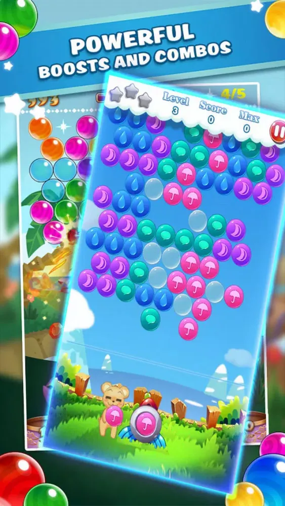 Bubble Shooter Kute Quest Screenshots