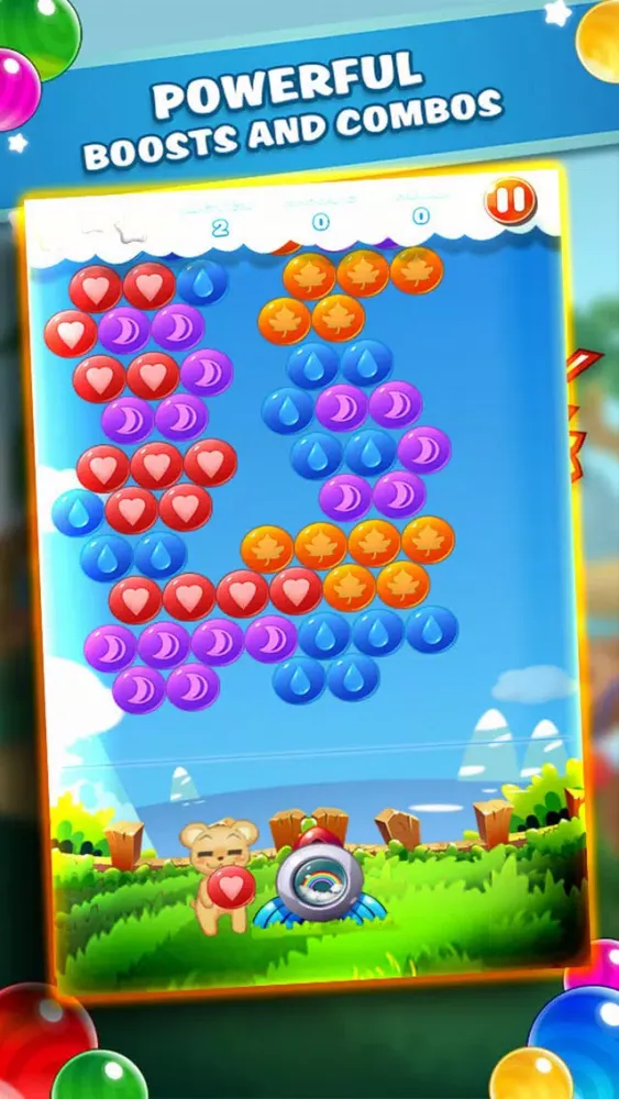 Bubble Shooter Kute Quest Screenshots