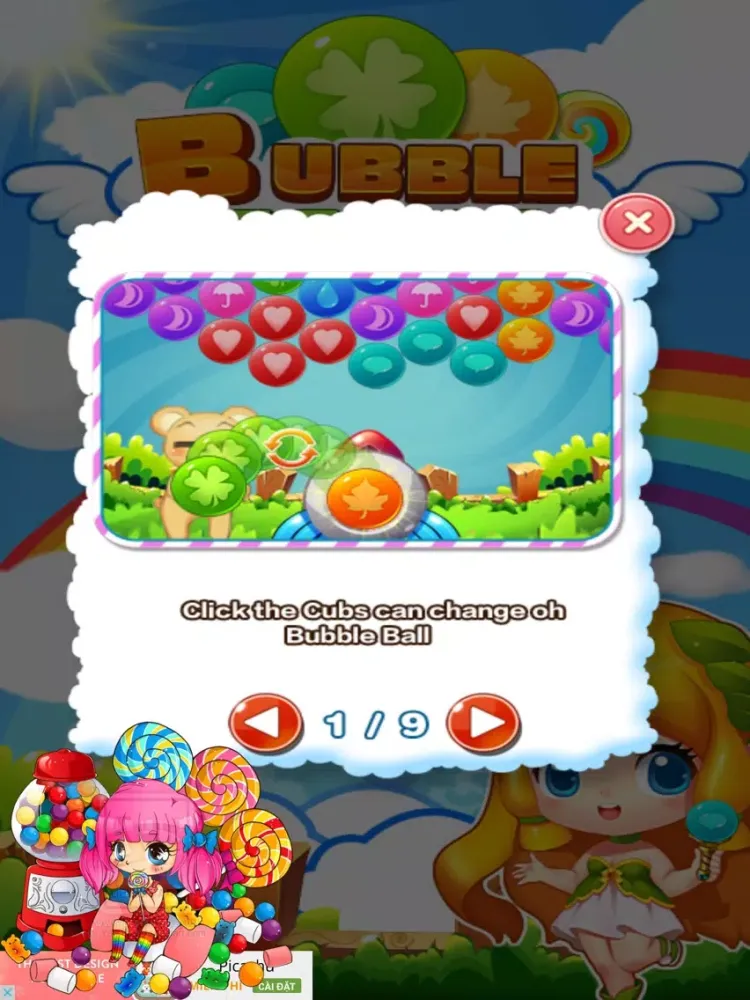 Happy Bubble Bear World iPad  স্ক্রিনশট