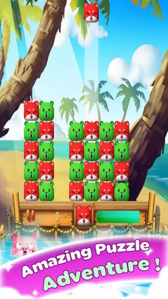 Brick Drop Animal - Game Pet স্ক্রিনশট