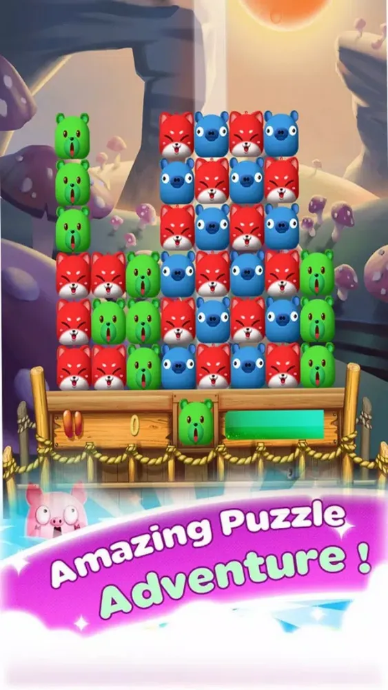 Brick Drop Animal - Game Pet স্ক্রিনশট