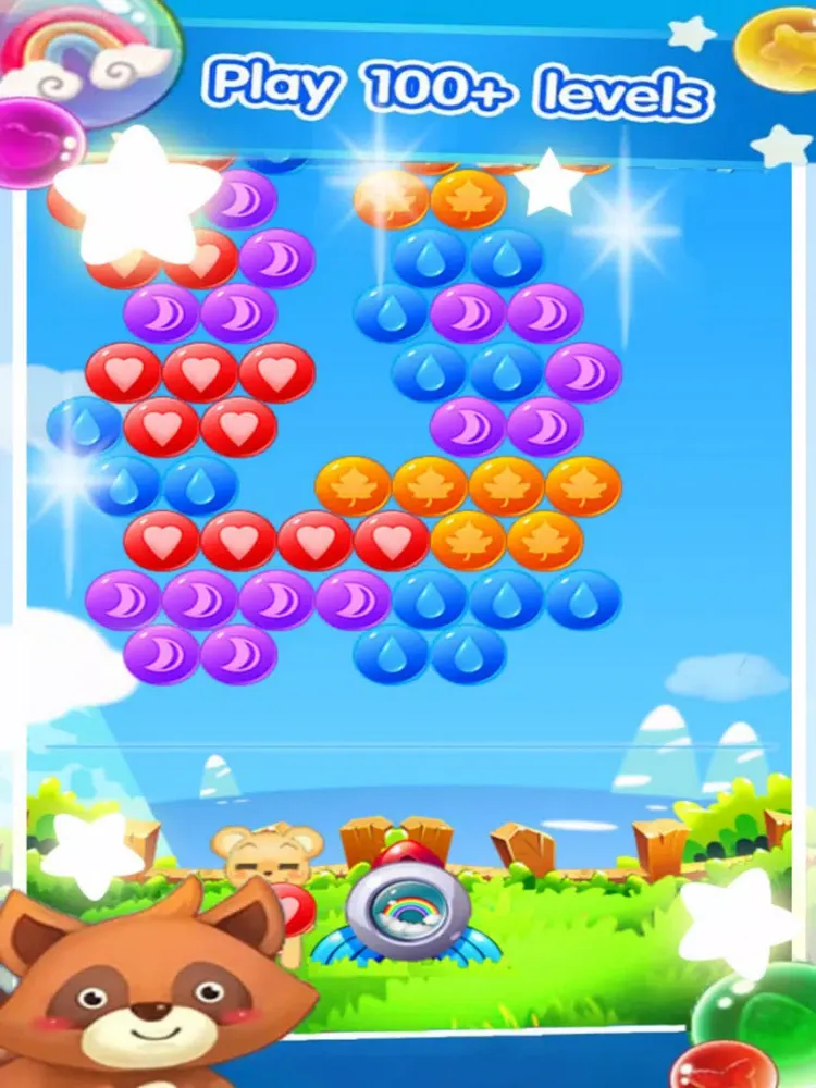 Bear Shooter Rainbow iPad  スクリーンショット