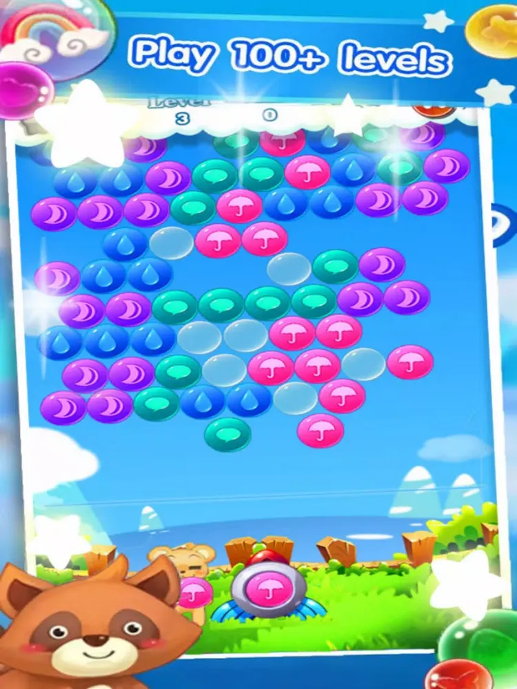 Bear Shooter Rainbow iPad  スクリーンショット