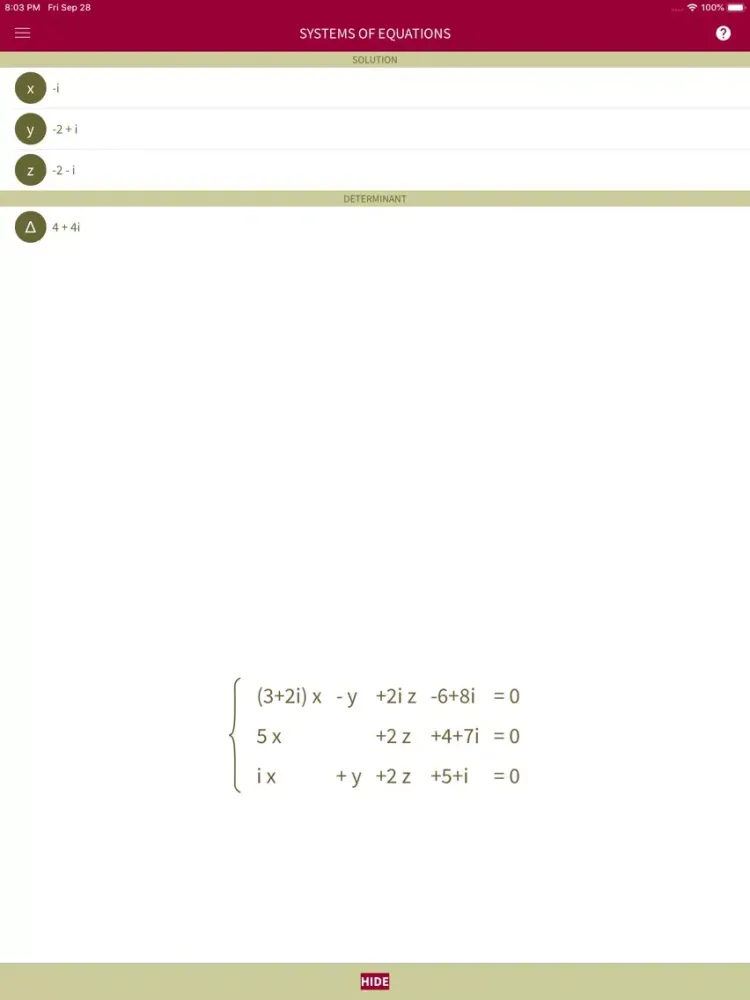 Capturas de pantalla de xSolve - Equation Solver iPad 