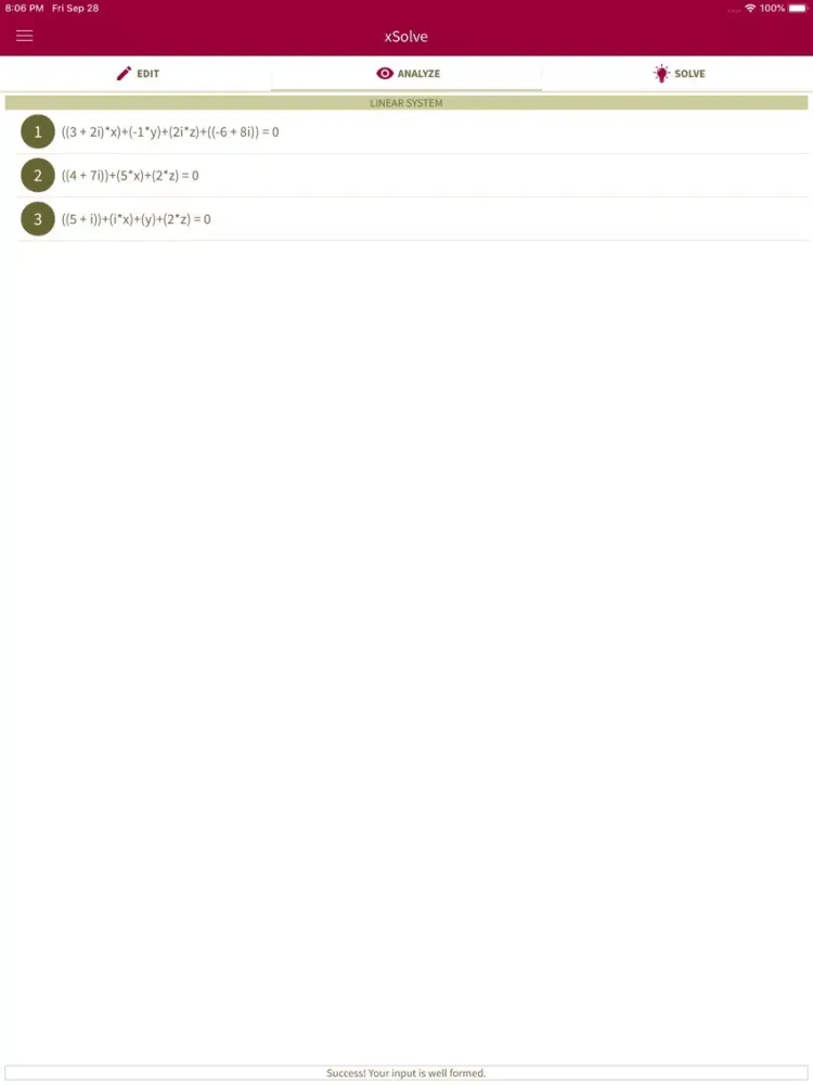 Capturas de pantalla de xSolve - Equation Solver iPad 