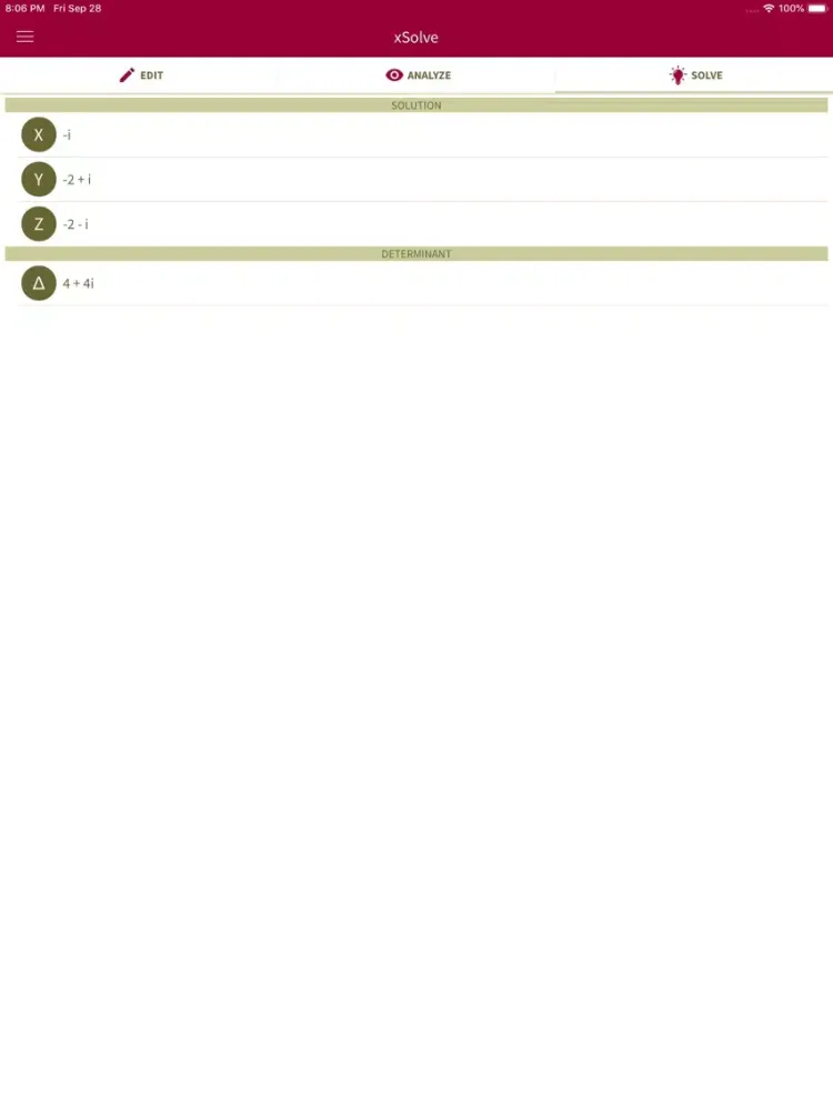 Capturas de pantalla de xSolve - Equation Solver iPad 