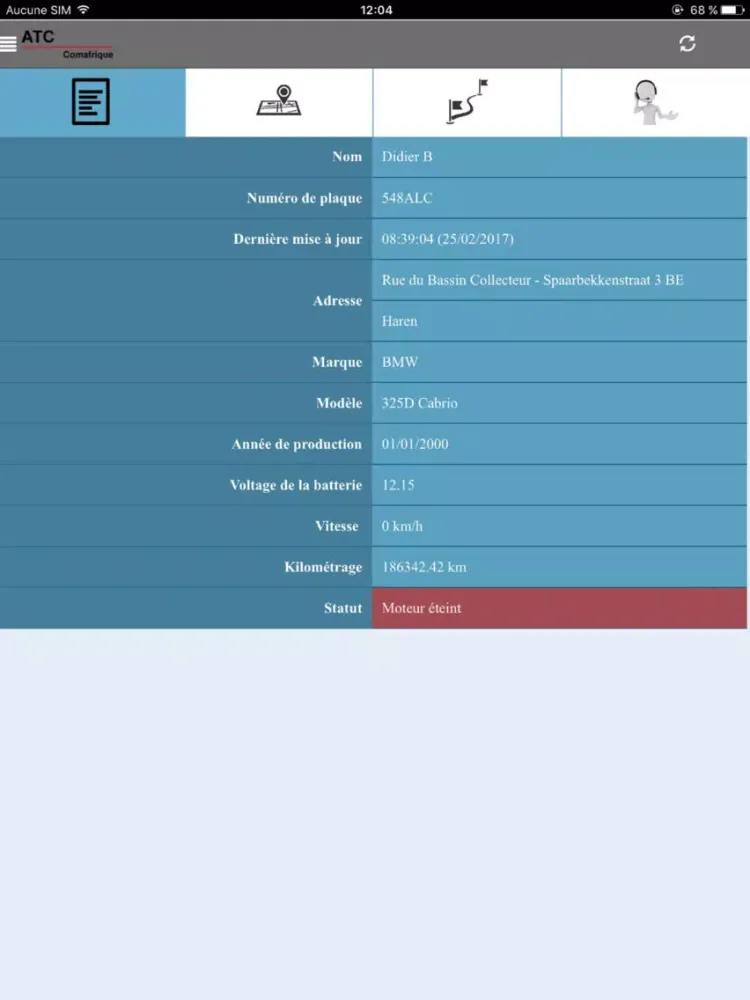 Securysat ATC iPad 應用截圖