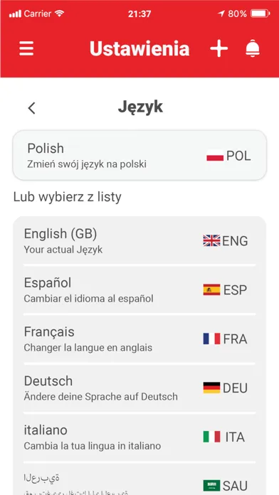 Captures d'écran de EMKA Mobile: BDO, KPO, odpady