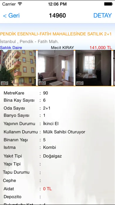 Screenshot di Emlak Asistanim