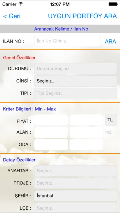 Screenshot di Emlak Asistanim
