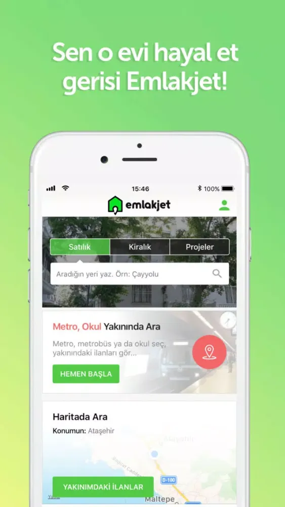 Capturas de pantalla de Emlakjet