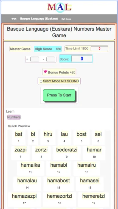 Basque M(A)L Screenshots