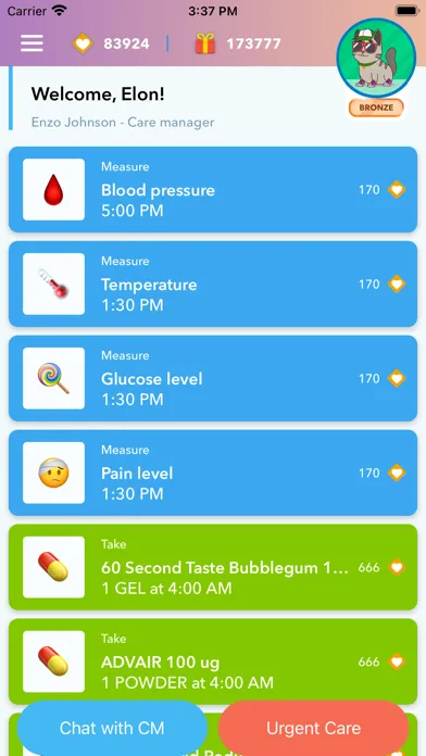 EmmaCare (Virtual Assistant) Screenshots