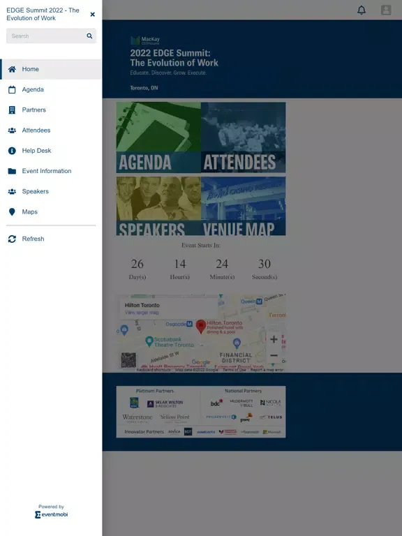 Captures d'écran de MCF 2022 EDGE Summit iPad 