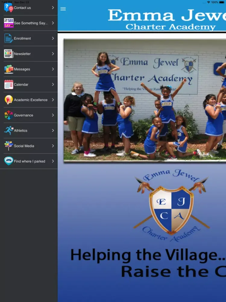 Emma Jewel Charter-Academy iPad  Screenshots