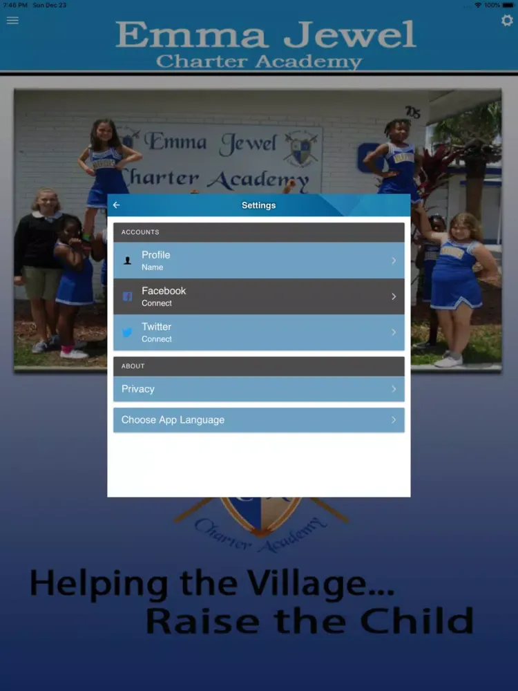 Emma Jewel Charter-Academy iPad  Screenshots