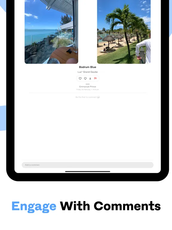 FitWall - Share Your Memories iPad  Ekran Görüntüleri