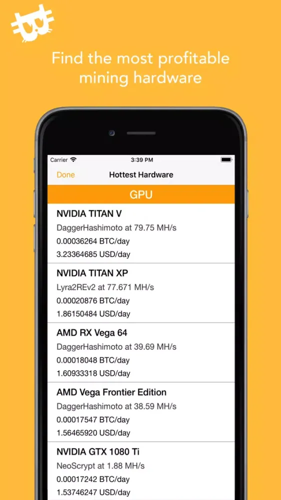 NiceHelper: NiceHash Helper スクリーンショット