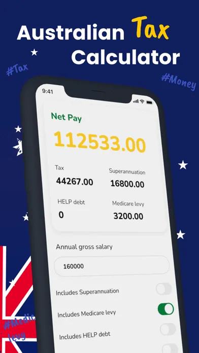 Capturas de pantalla de Australia Tax Calculator